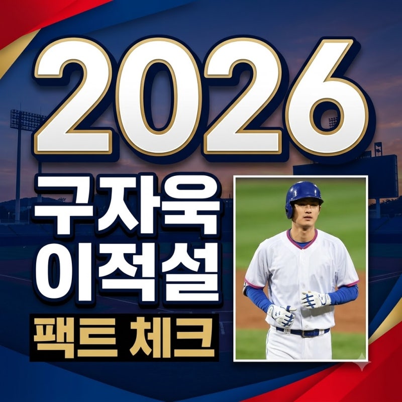 삼성 구자욱 롯데 이적설 120억 계약 만료와 FA 시장 전망 정리