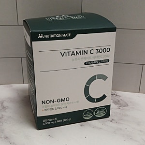 번아웃 대신 활력을! 뉴트리션메이트 비타민C 3000mg / 직접 먹어본 소소한 이야기
