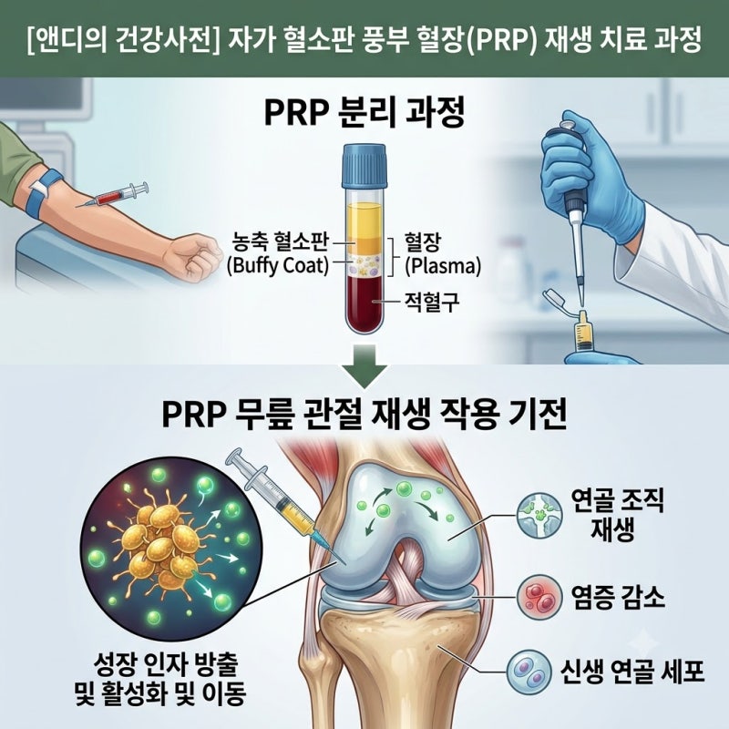 [슬기로운 무릎 생활 #08] 무릎 주사치료(히알루론산·PRP), 효과는 진짜일까?