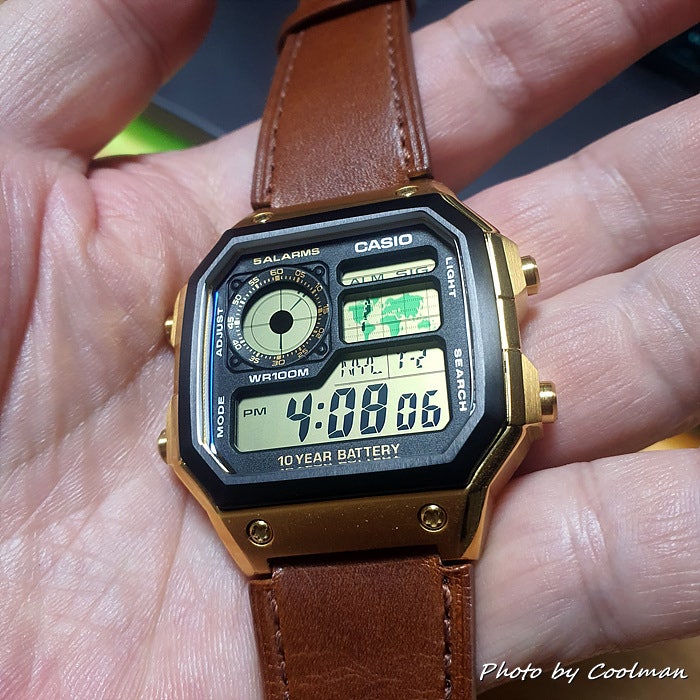 카시오 AE-1200WH-1B 커스텀하기