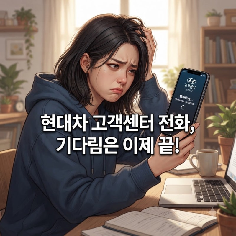 현대자동차 서비스센터, 상담원 바로 연결되는 치트키 대공개