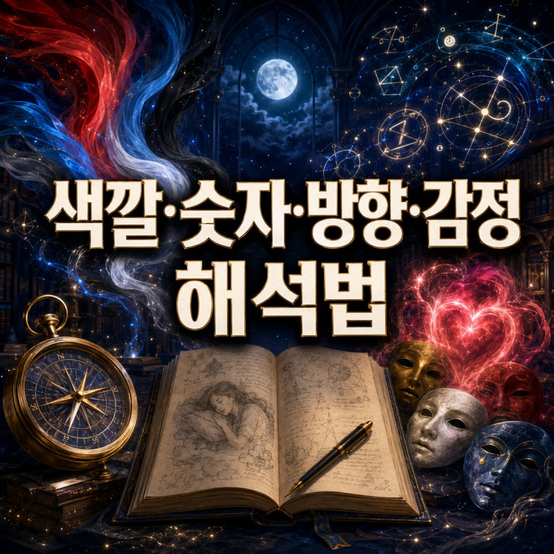 꿈속 색깔·숫자·방향·감정을 함께 해석하는 방법