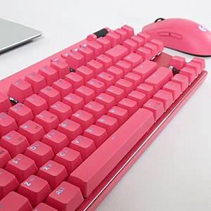 무선 게이밍 키보드 로지텍 PRO X TKL LIGHTSPEED 핑크 사용 후기 (GX 갈축)