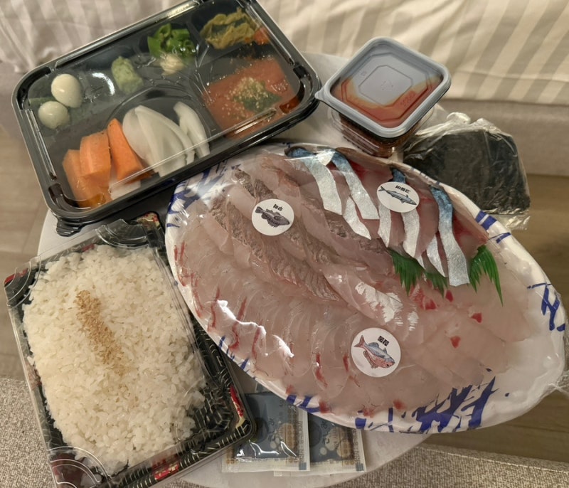 [쏠비치남해]주변 맛집 추천｜유서방 회 떠가시다 예약 성공 후기, 녹진정 전복칼국수 아기....