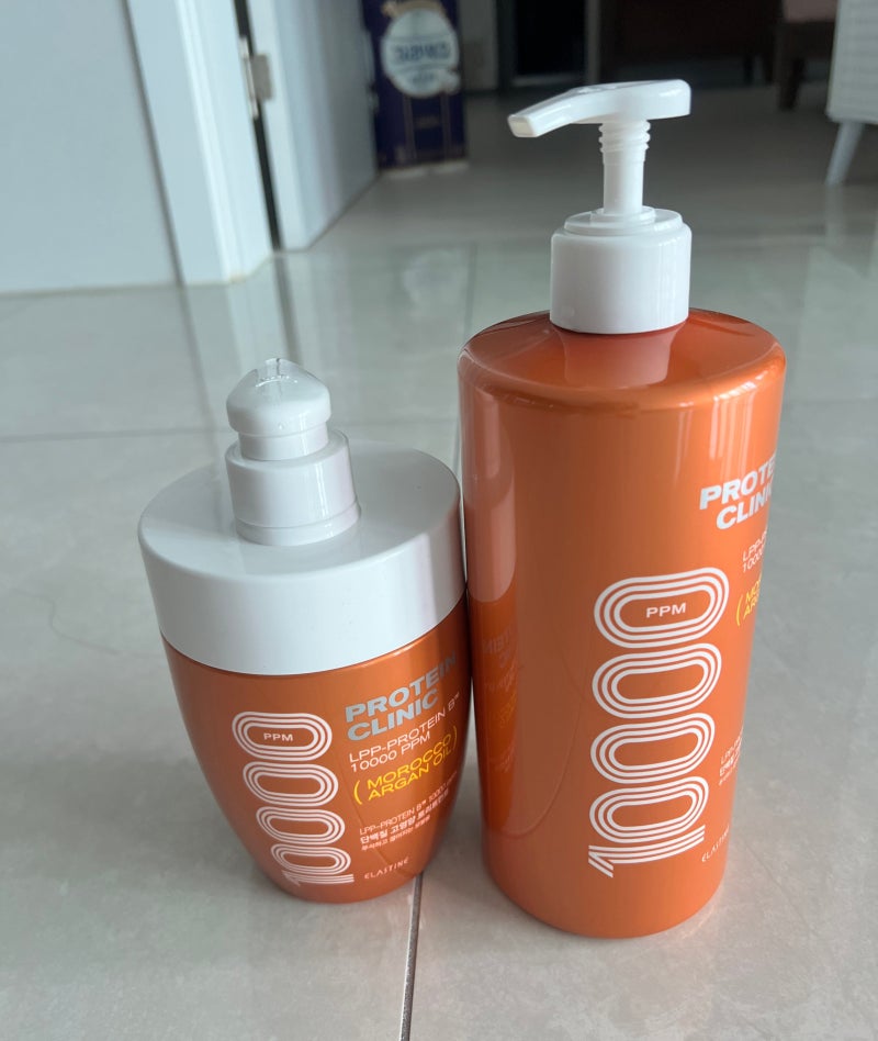 극손상모도 부드럽게! 엘라스틴 프로틴 클리닉 10000 솔직 후기