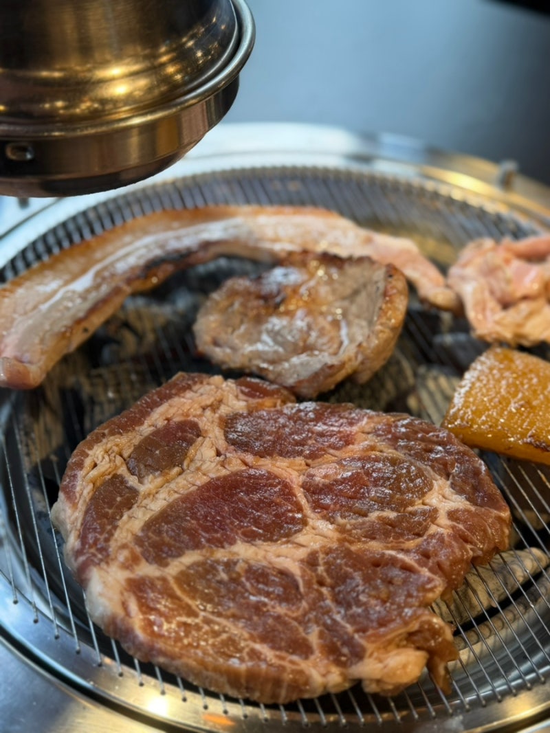 동해 쇄운동맛집 가족과 가는 인생숯불구이 무한리필 최고야