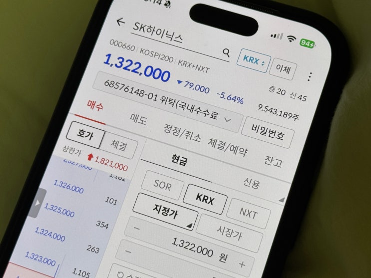 최태원도 직접 샀다...<b>SK하이닉스</b> 48억 장내매수, <b>주가</b> 반등 신호일까....