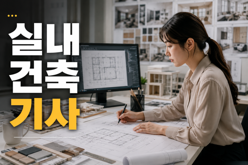실내건축기사 자격증 총정리｜응시자격부터 시험정보, 취업, 응시료 할인 정보까지