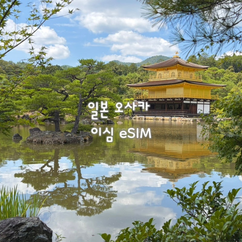 일본 오사카 eSIM 이심 데이터무제한 말톡 등록방법 및 속도