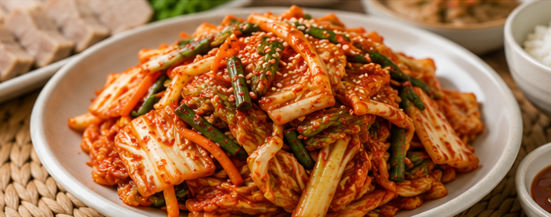10분 만에 완성! 아삭하고 감칠맛 가득한 알배기 배추 겉절이 황금레시피