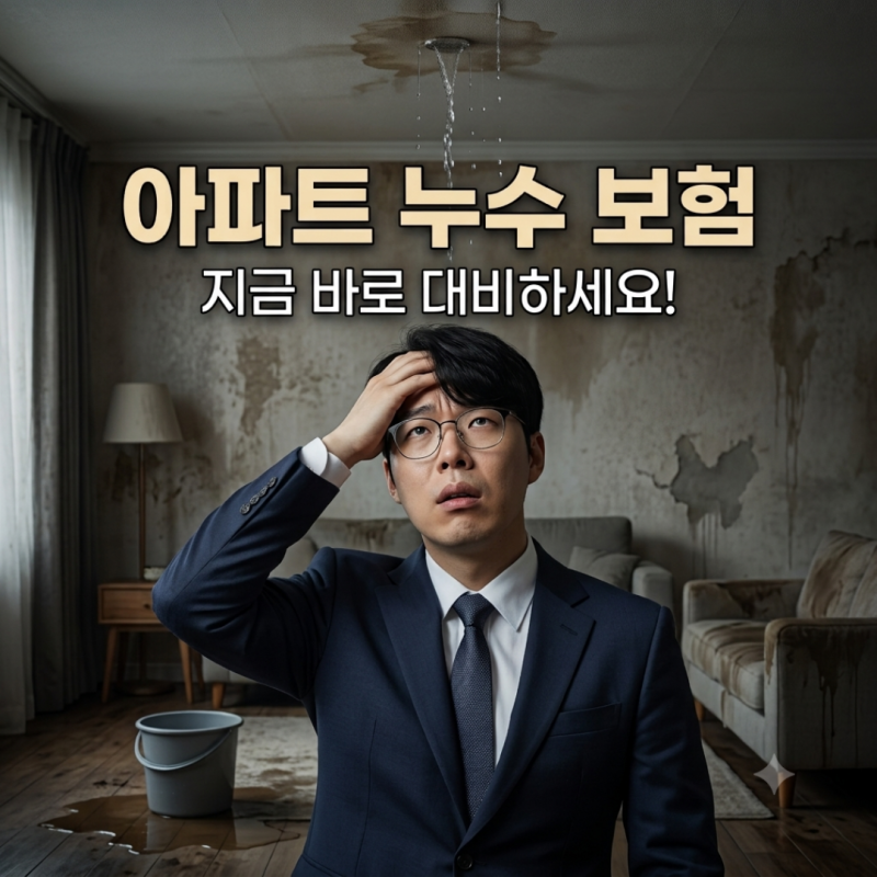아파트 누수 보험 보상받으려면 꼭 확인해야 할 3가지