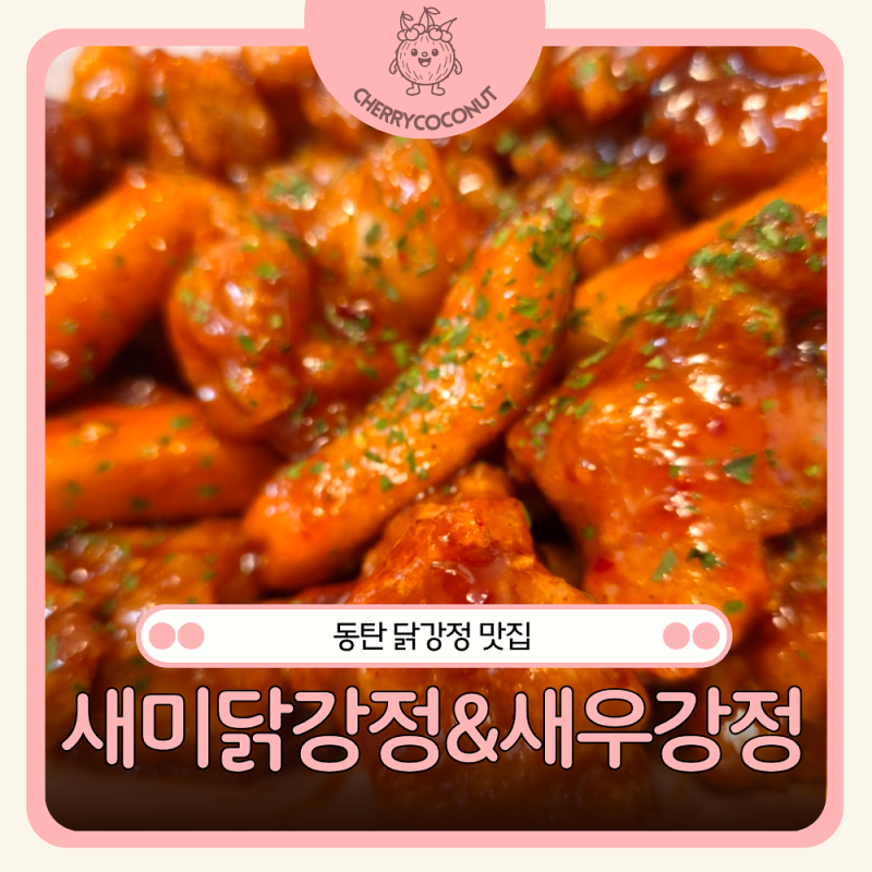 동탄 신동 맛집 새미닭강정새우강정 동탄1호점, 가성비 끝판왕 닭강정