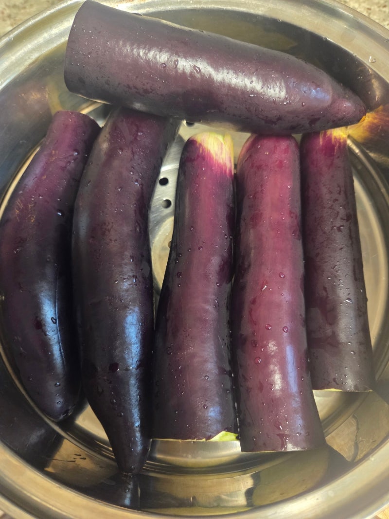 위암 수술 후 반찬 가지찜무침 담백한 채소반찬 가지 찌는 시간과 황금레시피