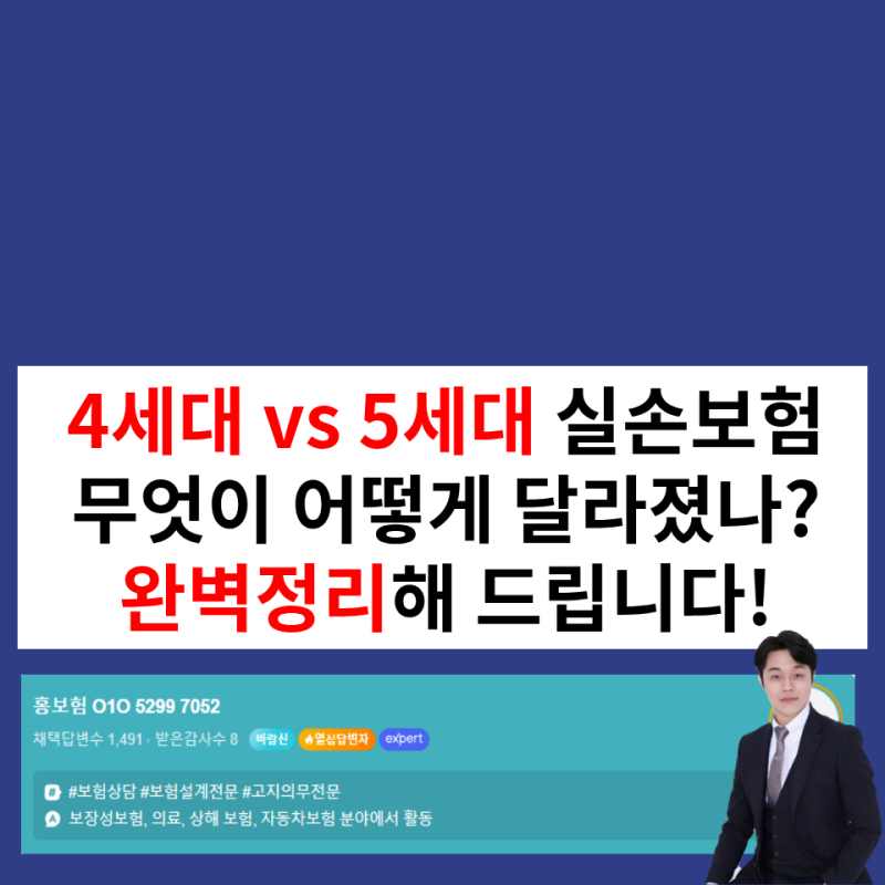 5세대 실손의료비보험, 무엇이 어떻게 달라졌나 — 보장·자기부담금·보험료 완벽 정리