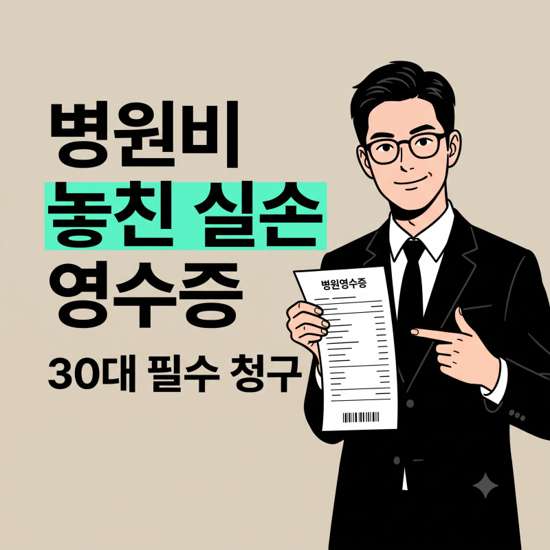 "병원비 영수증 버리지 마세요" 30대가 가장 많이 놓치는 실손보험 청구 꿀팁 총정리 (필수 서....
