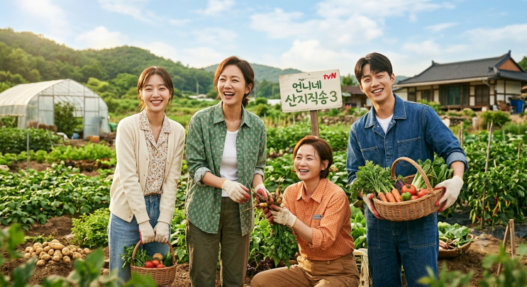 <b>언니네 산지직송</b> 시즌3 출연진 라인업과 첫 방송 정보 총정리