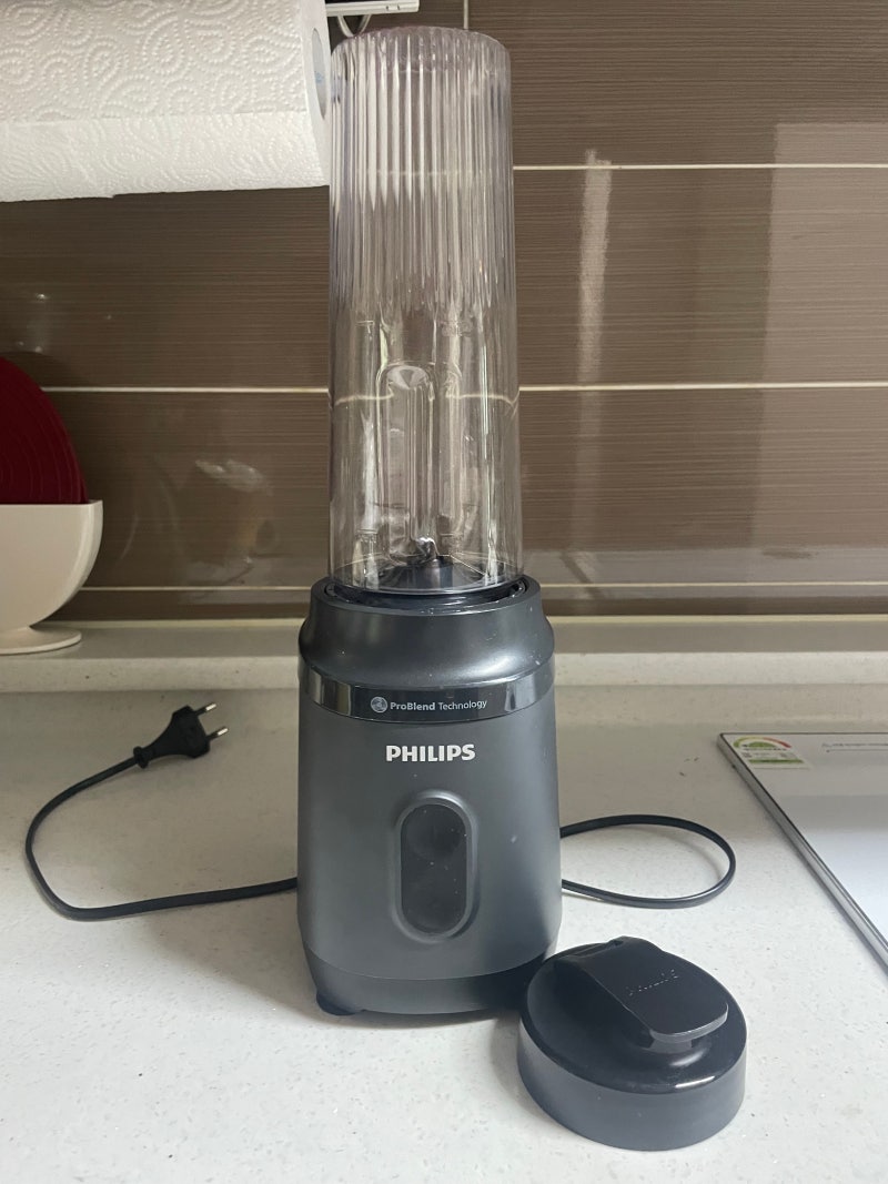 [내돈내산] 필립스 3000시리즈 미니 믹서기 2주 사용 솔직 후기! 그리고 아보카도바나나 스무....