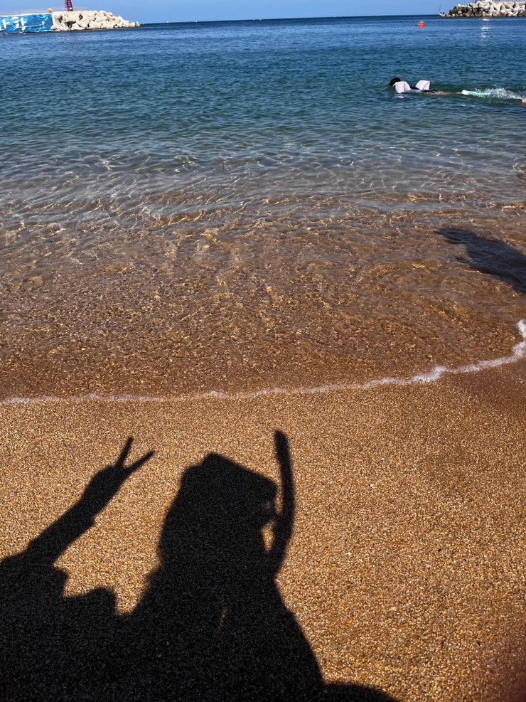 속초 스노쿨링 눈치게임 성공 / 장사항