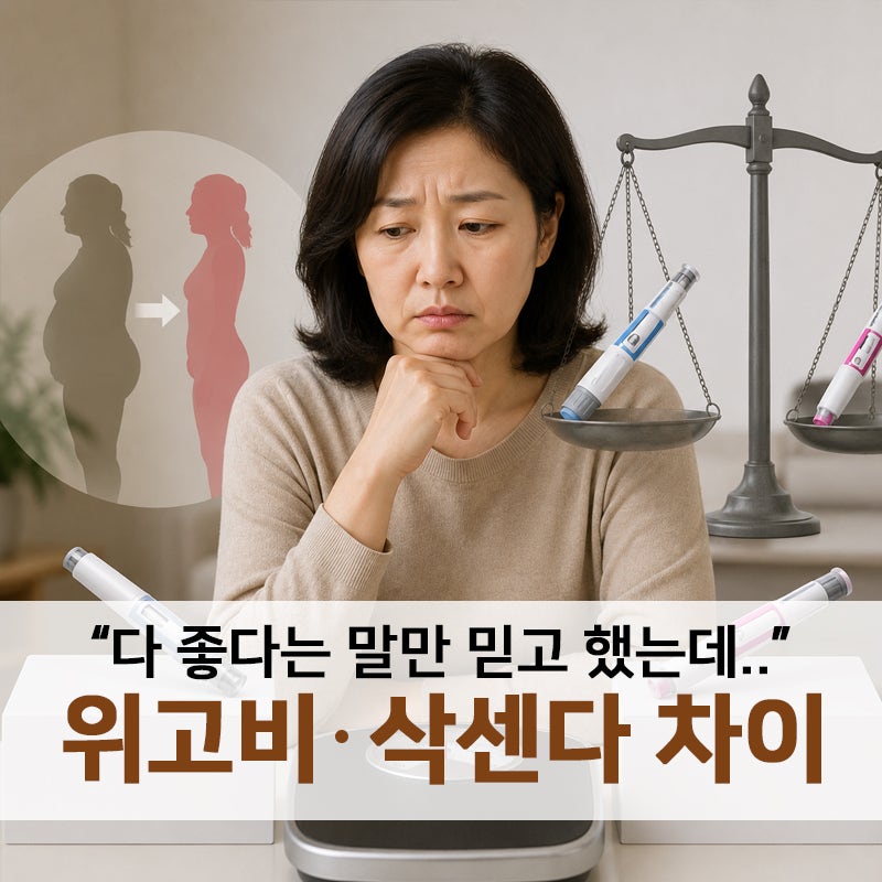 "위고비 맞으면 다 빠진다"고 믿었다가..4050이 처방 전 꼭 확인해야 할 위고비·삭센다 차이