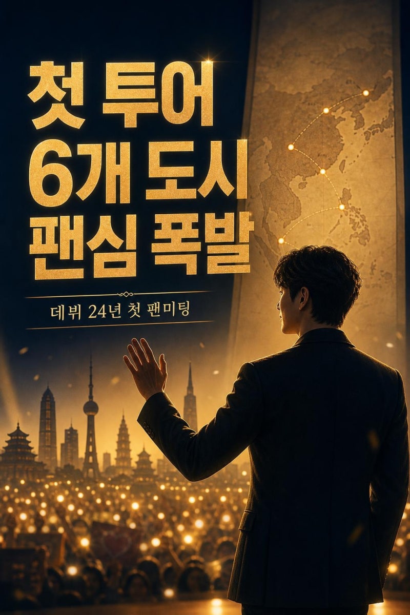 공유, 아시아 6개 도시 여정 총정리: 데뷔 24년 첫 팬미팅이 특별한 이유