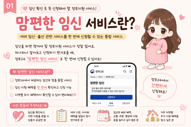 맘편한 임신 서비스 신청방법｜KTX 임산부 할인, SRT 할인까지 정리