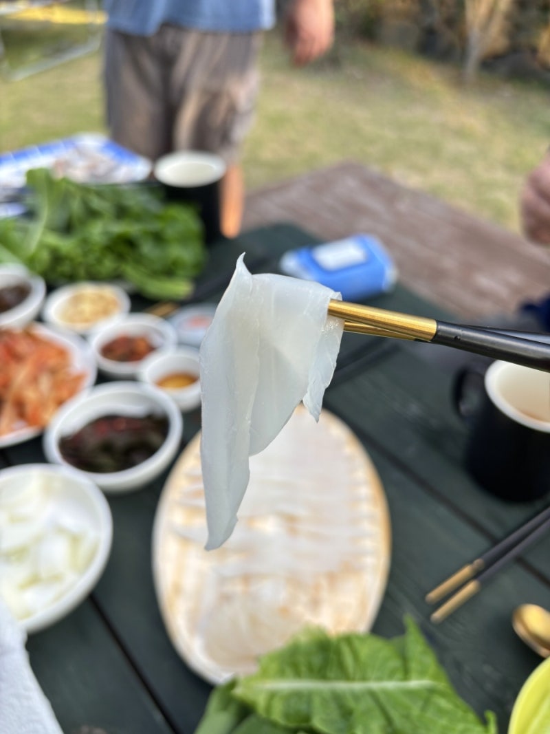 제주 서귀포 무늬오징어 맛집 [토끼트멍] 무늬오징어회 포장