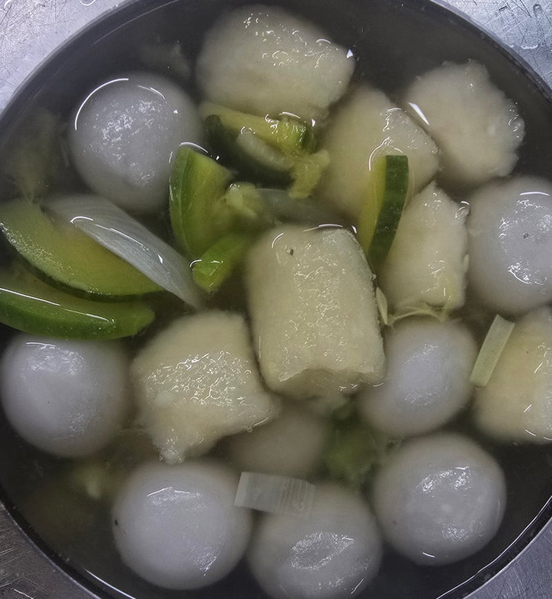 쫄깃 감칠맛 폭발! 속풀이 감자옹심이 만두국
