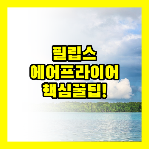 2,751건 리뷰로 검증한 필립스 에어프라이어 고르는 기준 알려드릴게요