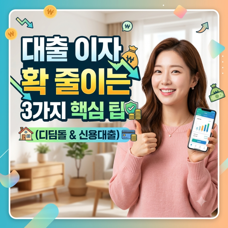 매달 나가는 대출금 때문에 숨 막힌다면? 원금·이자 확 줄이는 대출 관리 전략, 대출 이자 부....