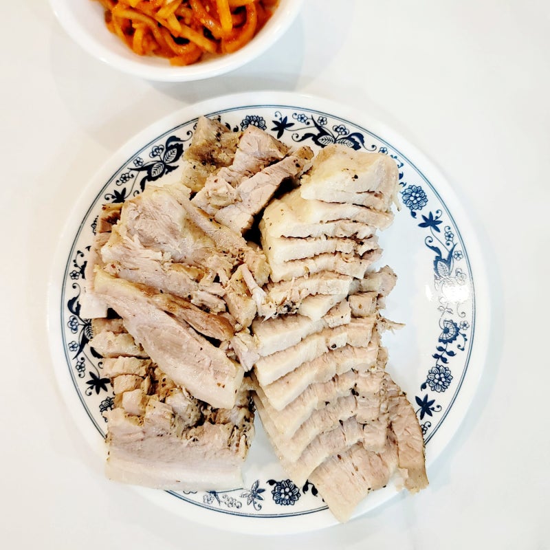 강레오 수육 만들기 찜기로 완성하는 간단한 수육찜 레시피