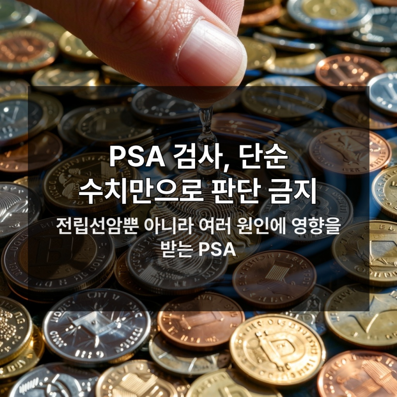 PSA 수치 높아도 암 아닐 수 있는 숨겨진 비밀