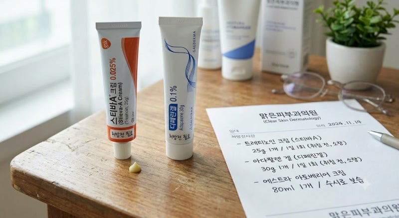 함익병 추천 '피부과 망하게 하는 크림' 스티바A 단종 후 대체제 총정리 (디페린겔, 멜라논 크....