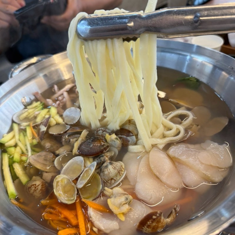 대천해수욕장 장원보리밥 칼국수
