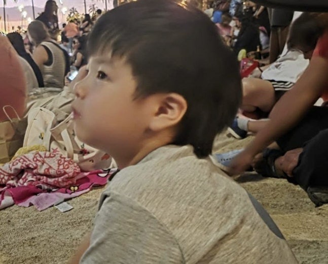 연예인 子 3살 폭풍성장 홍현희 아들 준범, 토라진 표정 속 제이쓴 얼굴이 보였다