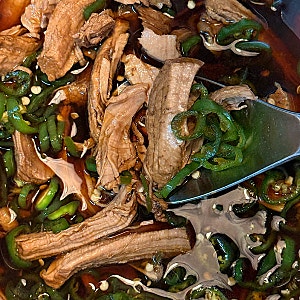 돼지고기장조림 만들기 청양고추로 깔끔하게 맛을 낸 돼지안심장조림 레시피
