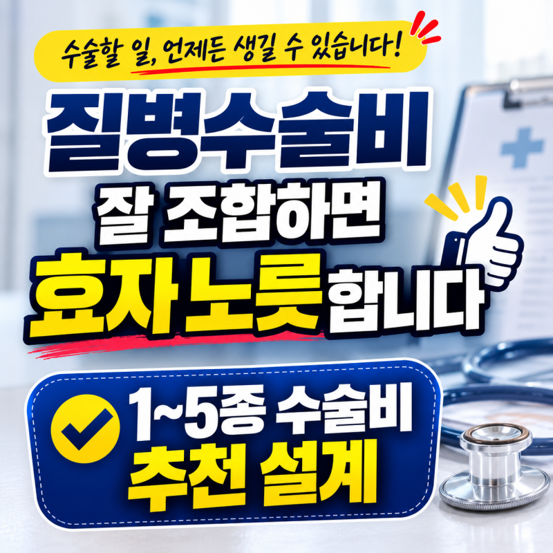 1-5종 수술비 분류표의 숨은 비밀 수술했는데 왜 보험금이 적게 나올까요?