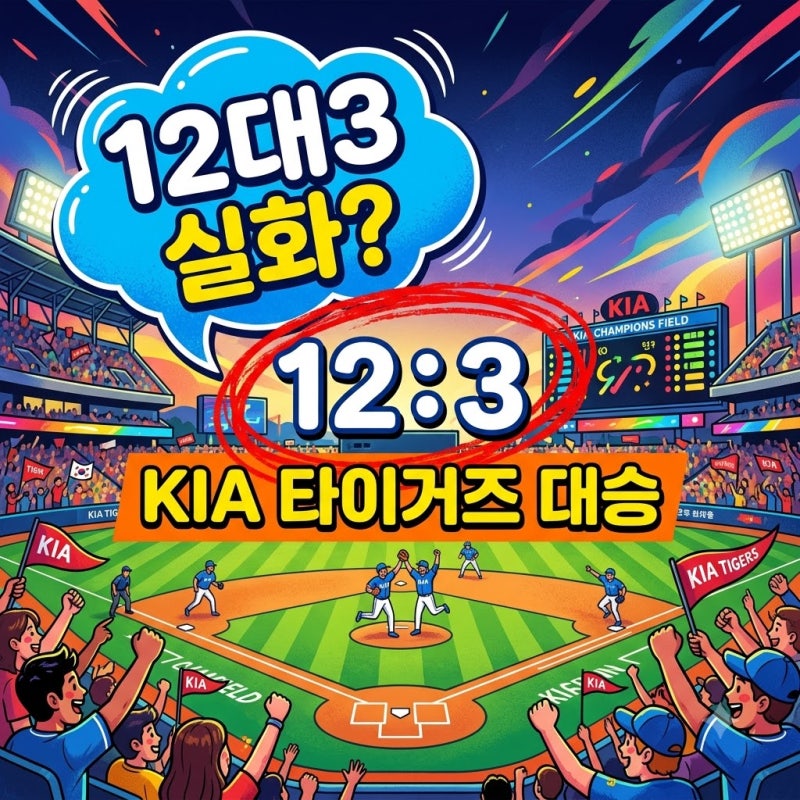 1위 삼성의 굴욕? 12점 폭격하며 난리 난 KIA 타이거즈 삼성 라이온즈..