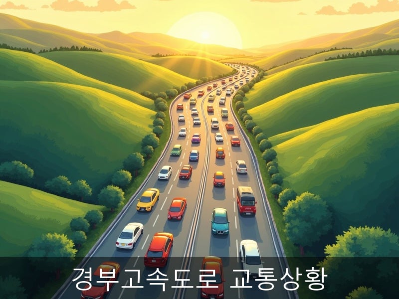 경부고속도로 교통상황 CCTV 정체 구간 모르면 손해