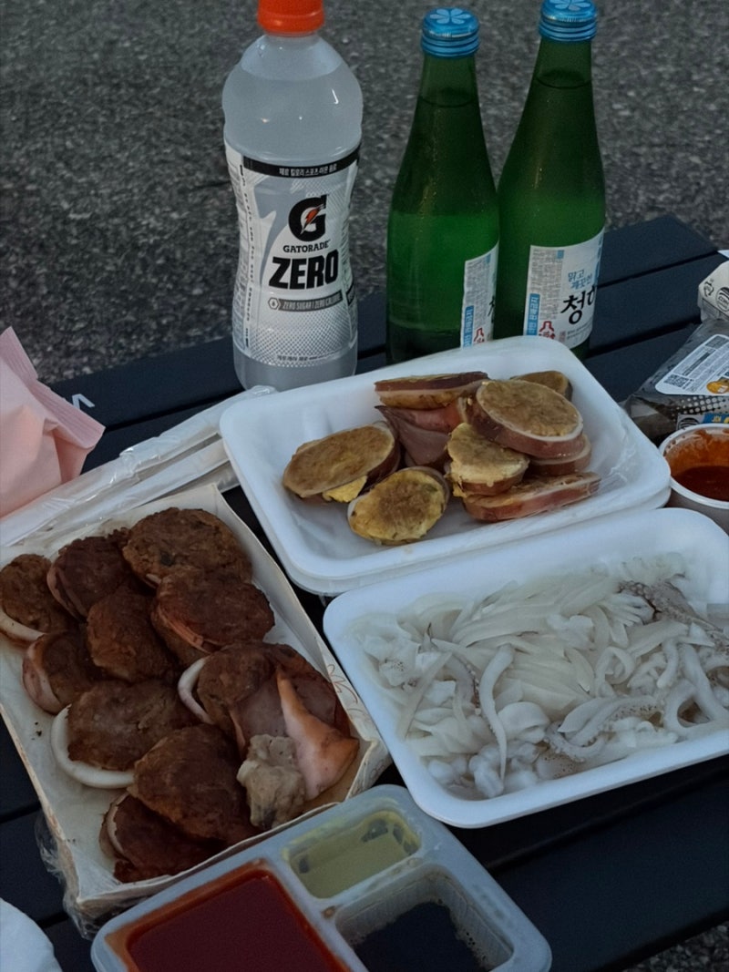 속초 중앙시장 오징어회 포장 미원수산, 오징어순대 인생역전