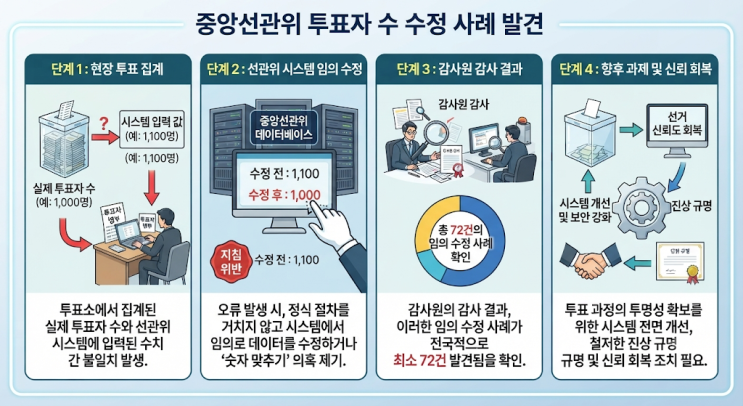 드라마 같은 현실?! 경기도 전역이 <b>조작</b>이다!! 발칵 뒤집힌 <b>선관위</b>....