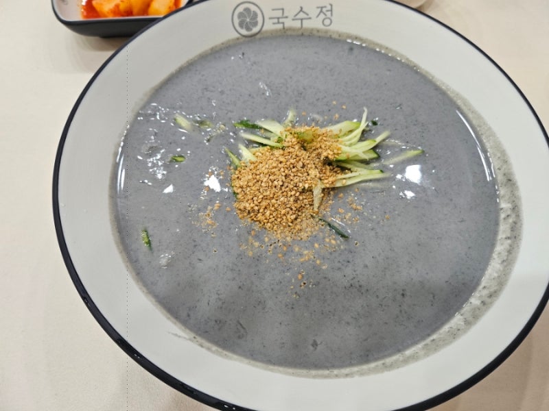 서면 가성비 밥집 진한 서리태 콩국수 점심 국수정