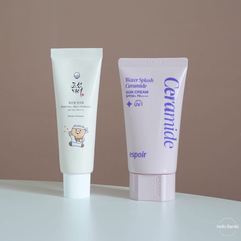 조선미녀 & 에스쁘아 선크림으로 알아보는 나만의 선케어 방법