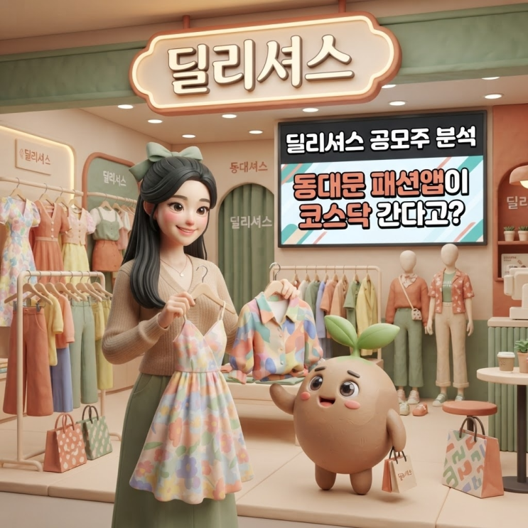 <b>딜리셔스</b> 공모주 분석 | 동대문 패션앱이 코스닥 간다고?