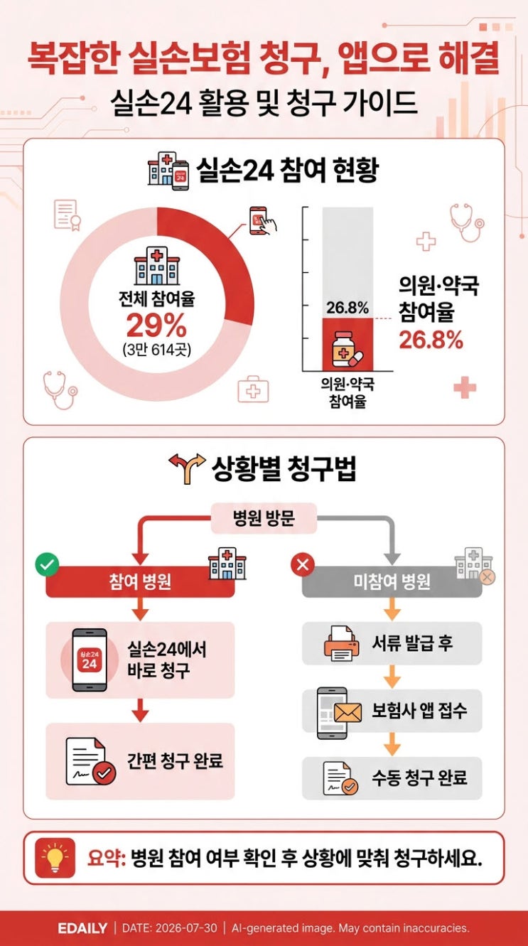 '종이없이 실손보험 청구하기'…왜 나는 안될까