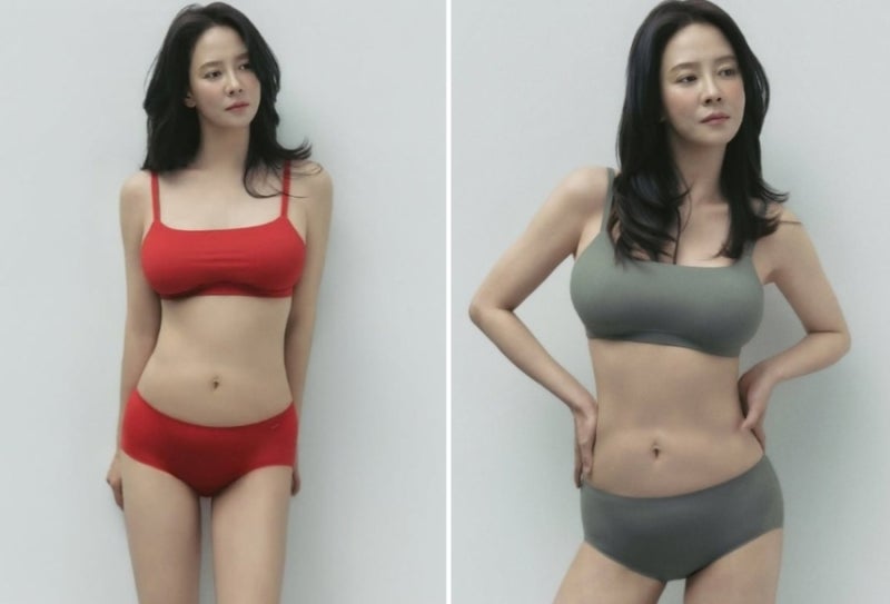 속옷회사 CEO 송지효, "바지사장 아니다"… 직접 모델 나서 파격 화보 공개