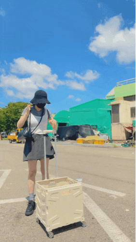자주몰 세일 | 360도 접이식 카트 내돈내산 후기
