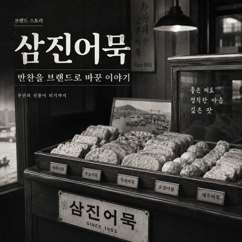 삼진어묵은 어떻게 부산의 선물이 됐을까｜반찬을 브랜드로 바꾼 이야기