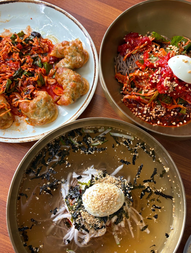 안성 금광호수 맛집 자가제면 막국수 메밀꽃마을