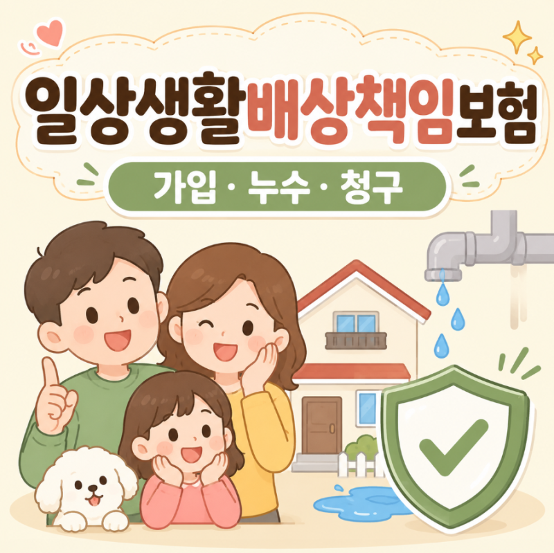 일상생활배상책임보험 가입방법과 누수 조회 청구방법은 어떻게? 쉽게 알려드려요