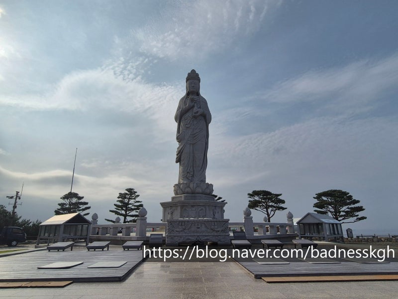 (강원 양양) 낙산사 가볼만한곳 해수관음상, 홍련암 주차 후기